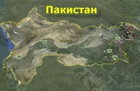 Пакистан карта Пакистан карта